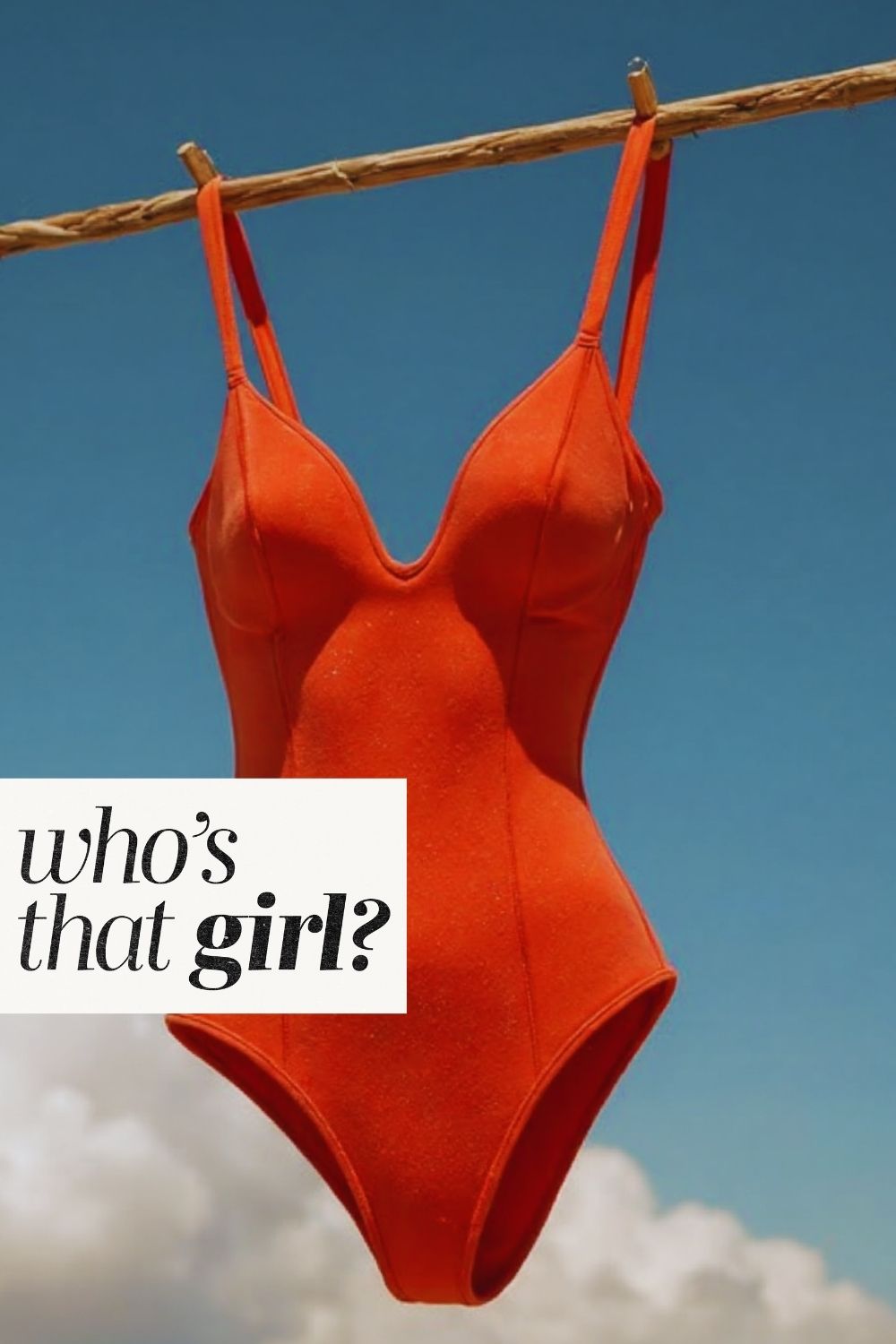 Body confidence and wellness inspiration featuring a bold swimsuit image paired with an empowering mindset message.