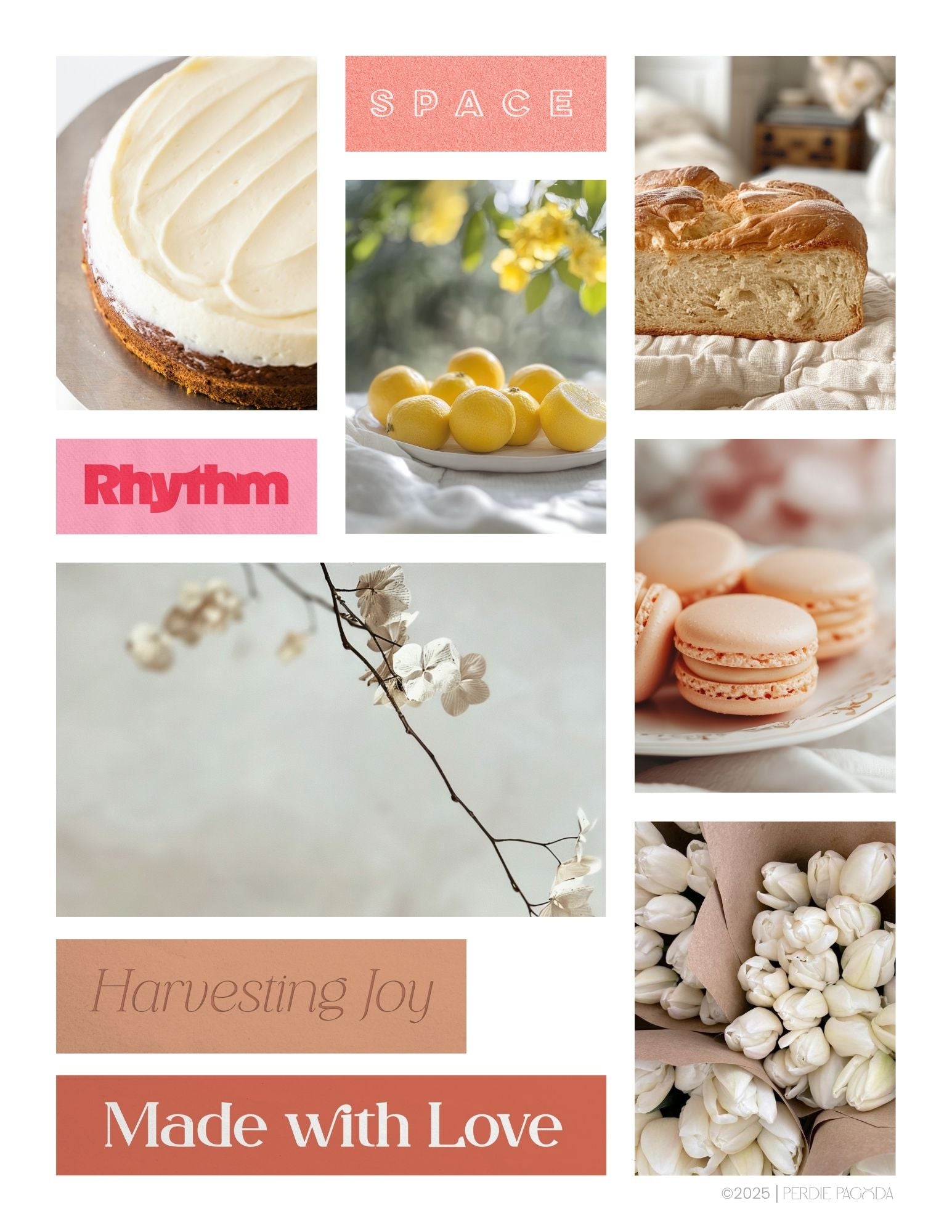 Video preview of the Hobbies and Homelife vision board kit, showcasing curated imagery, affirmations, and lifestyle inspiration for creativity and home-centered joy.