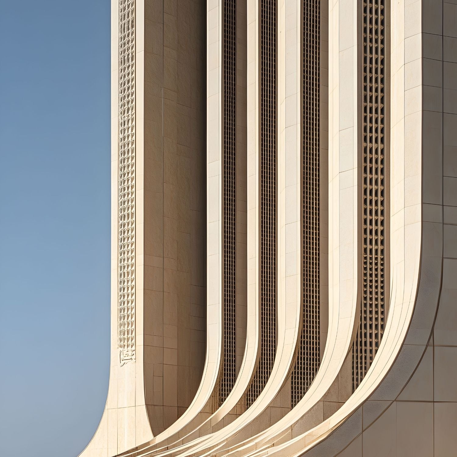 Minimalist architectural image representing travel and adventure through modern design, global exploration, and a sense of elevated possibility.