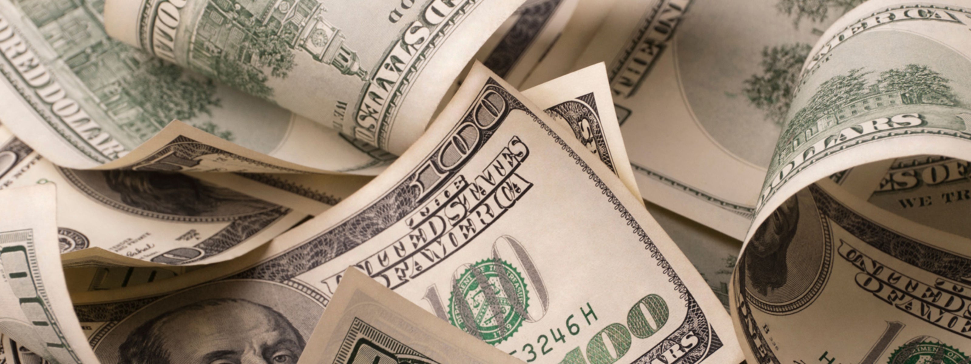 Mobile image of dollar bills symbolizing financial abundance, wealth mindset, money manifestation, and vision board success.