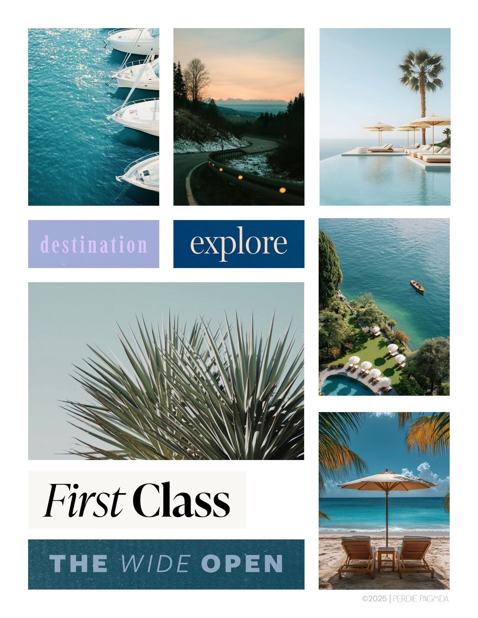 Video preview showing Travel and Adventure Volume One vision board kit contents, including destination imagery, aspirational headlines, and affirmation cards.